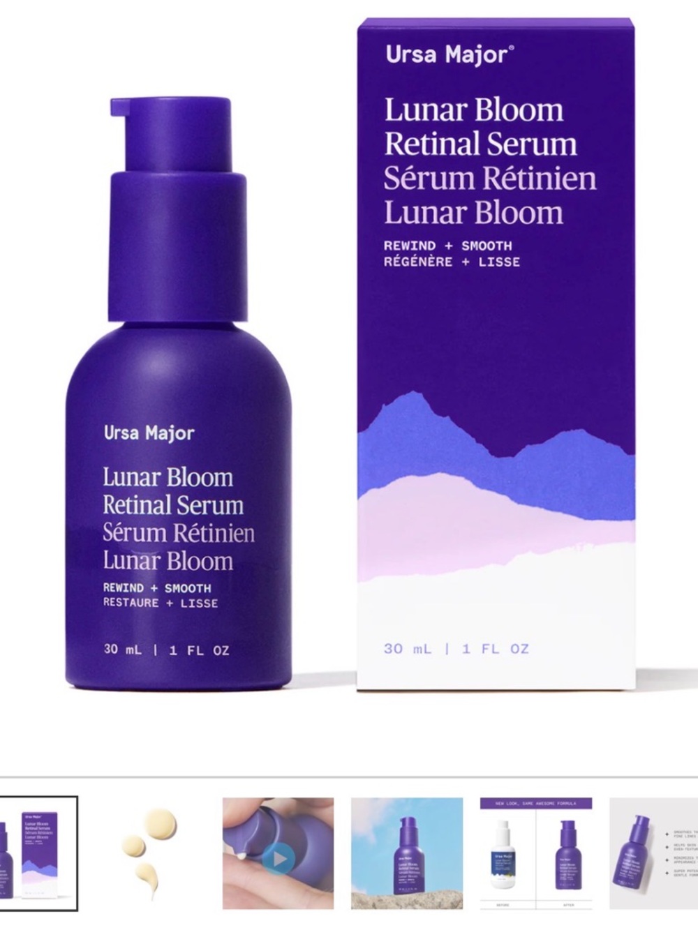 Lunar Bloom Retinal Serum — Purple